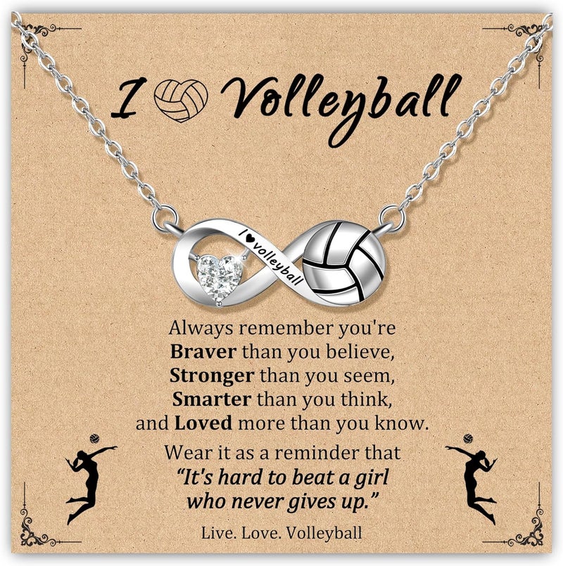 PEALICIOUS Soccer Necklace Softball Necklace, Valentine Volleyball Gifts Softball Gifts for Sport Mom Daughter Fans Teammates as Sport Accessories Senior Night Game Day Birthday Stuff - Image 1